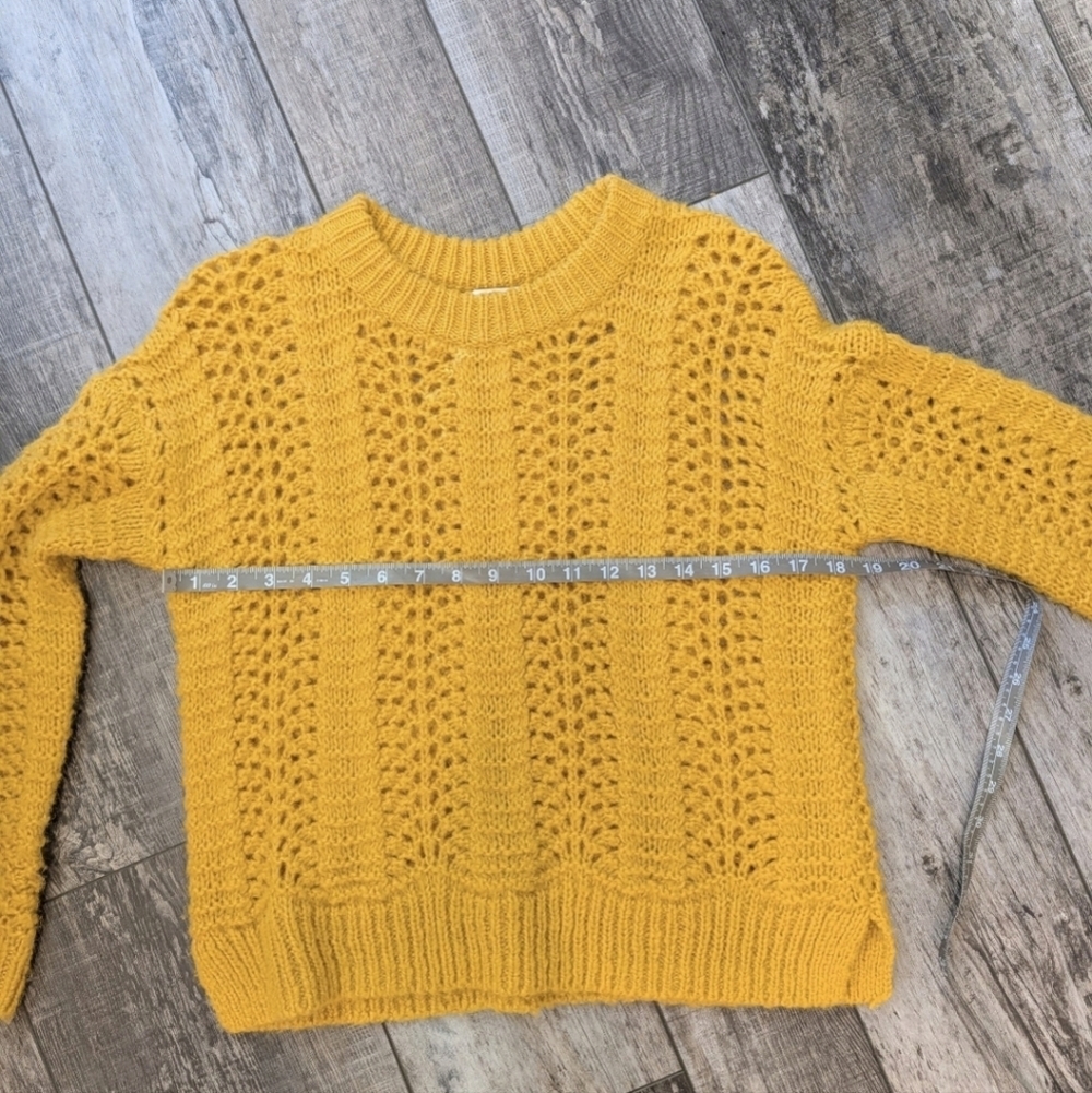 Madewell Women's Mustard Sweater Size Xxs - Picture 9 of 9